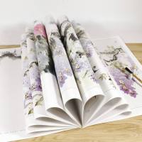 【3本39  】写意藤萝画法美术教学示范作品写意紫藤中国画技法学画宝典紫藤山茶牡丹梅花大家技法谈书籍花卉藤萝画法