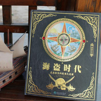 神秘日志系列.海盗时代 海盗大图鉴地中海的海盗冒儿童故事探书6~12岁儿童立体手工科普百科小学生课外书籍珍藏工艺