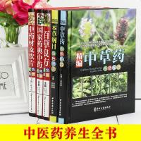 全套5册 中草药彩图大全书 图解本草纲目正版李时珍 中医入中草药材中药书神农本草经健康养生食用医用基础理论医学类书