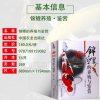 锦鲤的养殖与鉴赏锦鲤的繁殖与选育锦鲤常见病和防治对策观赏鱼养殖技术大全书籍锦鲤养殖实用技法锦鲤养殖技术书籍锦鲤养殖书