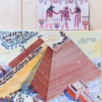 揭秘里面伯恩看绘本人文大认知古文明格局大百科全3D正版尤斯古埃及培养小学生立体读物3-6-9岁系列儿童认识科普书籍启
