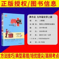 人教版2020新版 典中点综合应用创新题九年级化学 (RJ版) 9年级上册初中初三中考复习典型易错题方法培优练习册达