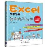 【正版  】Excel效率手册 早做完不加班 office办公软件教程 Excel 函数应用大全Excel表格制作教