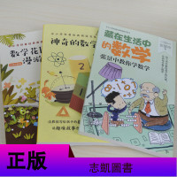 全3册中小学科普经典阅读书系神奇的数学全套绘本三四年级小学生思维游戏书国王藏在生活中的数学花园漫游记儿童读物课外书阅