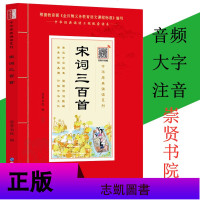 [扫码听音频]中华原典诵读:宋词三百首 注音版正版原文带拼音注释版 少儿国学经典书籍国学诵读书系诗词阅读学生版 正版
