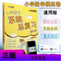 学而思小学语文系统总复习模拟卷 举一反三配套测试小升初考点大全思维培养专项训练四五六年级教材辅导资料自主学习练习册