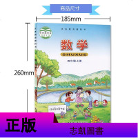 [套装2本]2020适用 4四年级上册下册数学书西师大版 小学课本教材教科书 西南师范大学出版社 4四年级数学