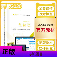 2020年会计教材注册会计师教材考试辅导用书会计经济法税法审计战略财管注册会计教材CPA考试注会协会编中国财政经济出