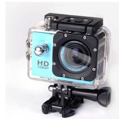 电池|1080p运动相机防水摄像机摩托车山地车户外防水航拍运动相机 R8