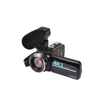 黑色麦克风广角镜套餐2|4800万像素 科美瑞/ 4k夜视数码摄像机 wi-fi清相机I0