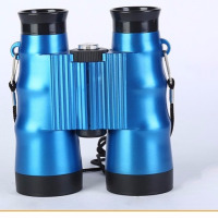 6/36蓝色[送挂绳镜布+口哨]|儿童望远镜带灯玩具倍清儿童学生小孩宝宝双筒望远镜M3