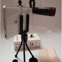 全屏黑色望远镜+眼罩+三脚架|10万米清升级版手机拍照单筒望远镜微光夜视户外用品望远镜L6