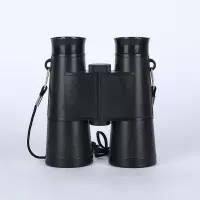 635黑色送眼镜布+口哨| 小孩双筒清望远镜 儿童玩具 便携户外观鸟镜学生望远镜C1