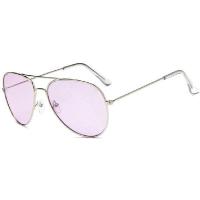 浅紫色 眼镜袋+眼镜布+眼镜|2020男女士开车专用夜视镜司机眼镜韩版明星同款时尚海洋片太阳镜S2