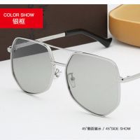 银色框变色镜片(日夜两用)|偏光镜司机眼镜日夜两用太阳镜男女墨镜开车驾驶员夜视镜防远光灯