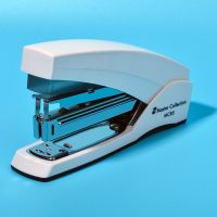 白色省力50页订书机/送一盒订子|70页书本订书机大号学生多功能省力订书器小号迷你装订机中号R0