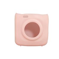 粉色 P1专用保护套|p1/p2打印机硅胶彩色保护套防刮花防碰撞防尘防摔保护套C9