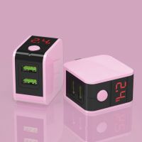 浪漫粉 [自动断电]+1.8米type-c线|适用苹果充电器头断电vivo快充oppo充电线安卓多功能闪充H1