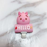 二合一[转接头]皮杰猪|边充电边听歌卡通 max耳机转接头x/8p转接线6s二合一转换器O7