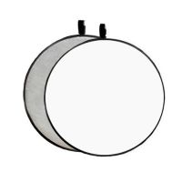 110cm银白双色|反光板80cm110cm五合一折叠5色便携金银黑白柔光主播外拍送包Q9