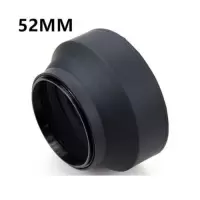 三用罩52|橡胶遮光罩螺口49 52 55 58 62 67 77 82mm长焦/广角/标准罩T8