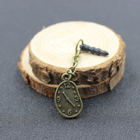 防尘塞：11时钟|复古手机防尘塞 简约手机挂件时尚小饰品B2