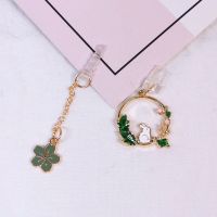 小白兔【分体】 安卓【分正反插口】|花环兔子手机防尘塞可爱卡通松鼠吊坠充电塞安卓数据塞口I4