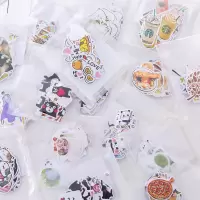 手帐贴纸line表情素材手机贴纸胶带手账工具套装森系女孩日记装饰Y6
