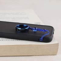 网红手机挂绳感温钛钢指环扣挂件短款情侣个性创意手机链防滑挂饰Y2
