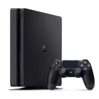 薄机SLIM主机[带光驱]装满游戏 [0G]双手柄|ps4ps4游戏机slim/pro电脑娱乐电视体感vr家用游戏机