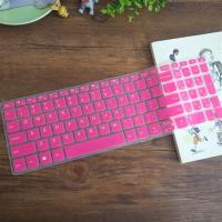 玫红色|15.6英寸小新15 2019款笔记本键盘膜air-15电脑防尘罩保护套C4