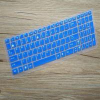 蓝色|15.6寸笔记本键盘膜x541n防尘罩垫r540u保护套k540电脑vm510lY4
