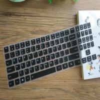 黑色+清屏膜一张|15.6寸拯救者y7000笔记本键盘膜y7000p防尘罩r720保护套2019X1