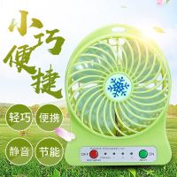 usb小风扇随身可充电学生小电风扇静音户外宿舍床上大风力R0
