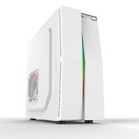 商道白色USB2.0|机箱电脑台式机atx大板背部走线rgb灯光usb3.0上置电源电脑主机箱O4