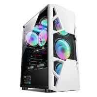 皎月-白色|积至 皎月 电脑机箱台式主机箱水冷游戏机箱侧透atx大板D0