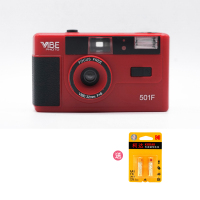 限量红+2电池|全新 501f相机非一次性复古胶片相机135胶卷傻瓜带闪光灯Z0