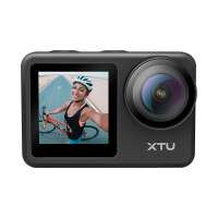 [黑色]豪华配件版 标配|max双屏运动相机4k60高清摩托行车记录仪骑行防抖vlog摄像Q5