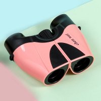 公主粉(收藏送万花筒)|儿童望远镜女玩具双筒男孩小学生迷你高倍高清护眼户外望眼镜
