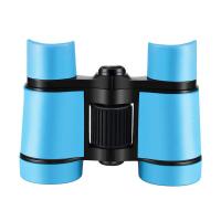 纯色标清蓝色普通+无指南针|望远镜儿童玩具小型学生高清高倍护眼男孩女孩宝宝双筒户外望眼镜T5