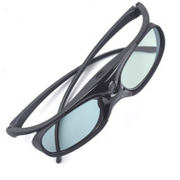 黑色(普通芯片)|dlp主动快门式3d眼镜适用堅果j9g9極米h3h2sz8瑞格尔奥图码投影仪Q0