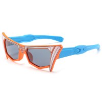 橙色变形金刚(建议3-10岁)(软框加厚镜片)|儿童3d眼镜大童3d眼镜电影院i偏光reald立体眼镜通用加厚三dH5