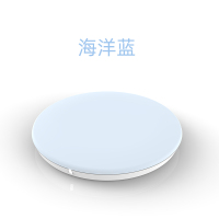 海洋蓝|/无线充电器ipe11全系列x支持手机小巧便携多色可选闪充快充快速通用qi认证K1