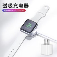 iwatch充电器+5W充电头|适用于手表充电器watch便携iwatch6/se/5/4/3/2/1代磁吸充电线ipe