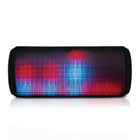 t900mini 蓝牙音箱便携式迷你小型双喇叭大音量高音质带彩灯闪光户外超重低音炮立体声网红发光无线音响I8