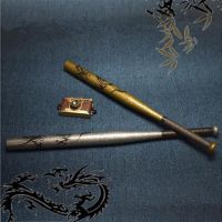 龙纹加厚合金钢棒球棍防卫棒球棒合法防身车载武器铁棍棒球杆