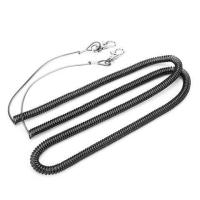 内嵌钢丝[拉伸8米]|钢丝失手绳自动伸缩高弹性垂钓装备渔具鱼竿大物放竿绳护竿绳O1