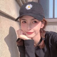 小雏菊黑色 M(56-58cm)|韩版ins帽子女韩版学生百搭网红棒球帽女春夏季鸭舌帽男潮遮阳帽
