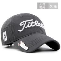 JI经典款灰色 可调节|帽子春男士秋天韩版鸭舌帽户外运动帽高尔夫棒球帽遮阳太阳帽休闲J4