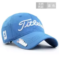 JI经典款蓝色 可调节|帽子春男士秋天韩版鸭舌帽户外运动帽高尔夫棒球帽遮阳太阳帽休闲J4